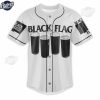 Black Flag Band My War Tour 2024 Custom Baseball Jersey Shirt 2