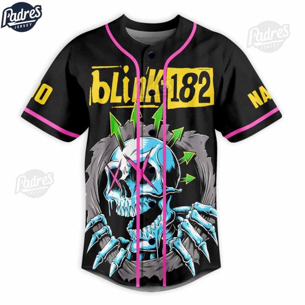 Blink 182 Yorall Redii The Voice Custom Baseball Jersey 2