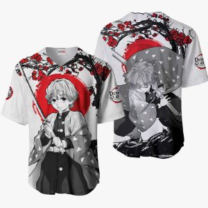 Custom Anime Japan Style Zenitsu Baseball Jersey Shirt