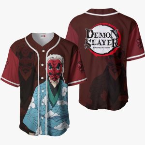 Custom Demon Slayer Sakonji Urokodaki t Shirt With Jersey