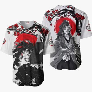 Custom Demon Slayer Yoriichi Tsugikuni Baseball Jersey Shirt