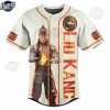 Custom Mortal Kombat Liu Kang Baseball Jersey 2