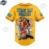 Custom One Piece Straw Hats Pirates Baseball Jersey Shirt 2