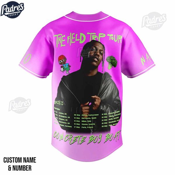 Custom Rapper Lil Yachty Baseball Jersey 3