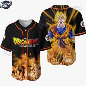 Dragon Ball Supper Hero Gohan Super Saiyan Baseball Jersey Shirt