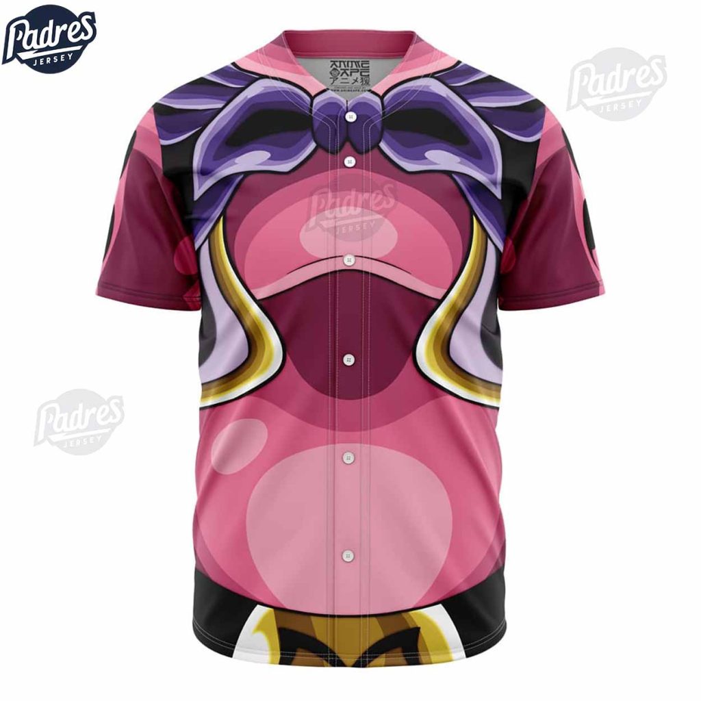 Dragon Ball Z Fat Buu 3D Anime Baseball Jersey Shirt