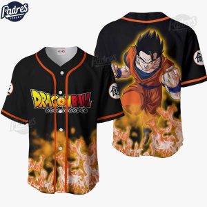 Dragon Ball Z Gohan Baseball Jersey Shirt