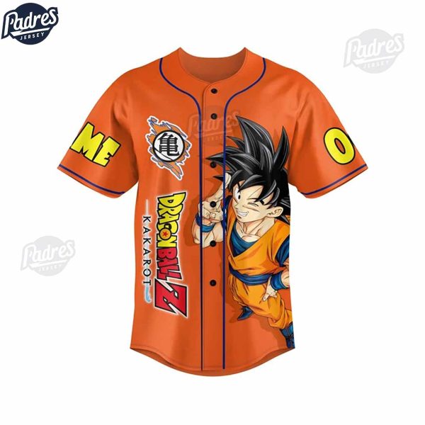 Dragon Ball Z Kakarot Custom Baseball Jersey 3