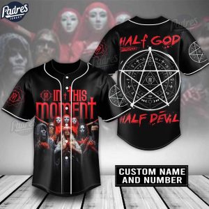 In This Moment Band Custom Baseball Jersey Shirt For Fans 1