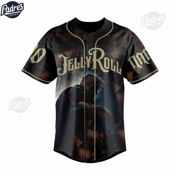Jelly Roll The Beautiful Broken Tour Custom Baseball Jersey Shirt 2