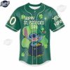 Lilo And Stitch Happy StPatricks Day 2024 Custom Baseball Jersey Style 2