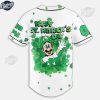 Luigi Day Happy stPatricks Day Custom Baseball Jersey Shirt 2