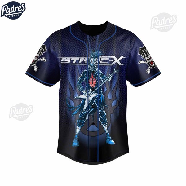 Machine Static X Band Baseball Jersey Style 2