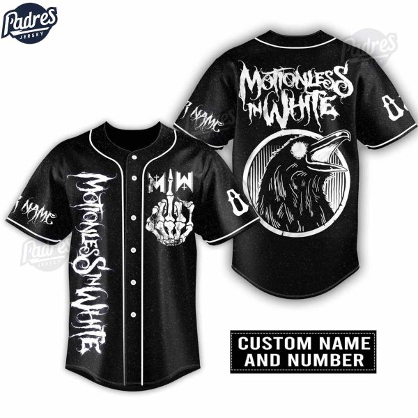 Monster In White Band Custom Baseball Jersey Shirt 2