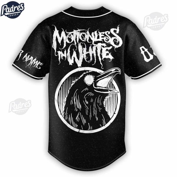 Monster In White Band Custom Baseball Jersey Shirt 4