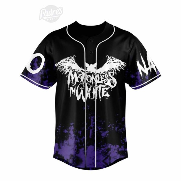 Motionless In White Masterpiece Personalized Baseball 3d Jersey 2