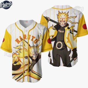 Naruto Uzumaki Bijuu Mode Baseball Jersey Shirt