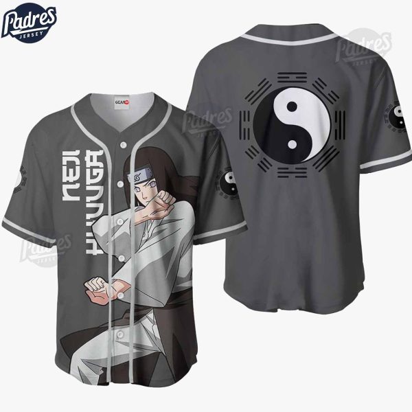 Neji Hyuga Naruto Baseball Jersey