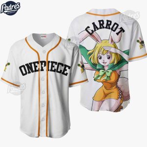 One Piece Carrot Baseball Jersey