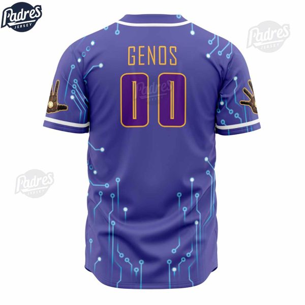 One Punch Man Genos Baseball Jersey 2