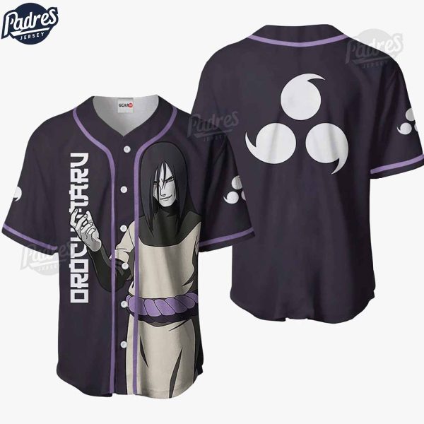 Orochimaru Naruto Baseball Jersey Shirt For Fans