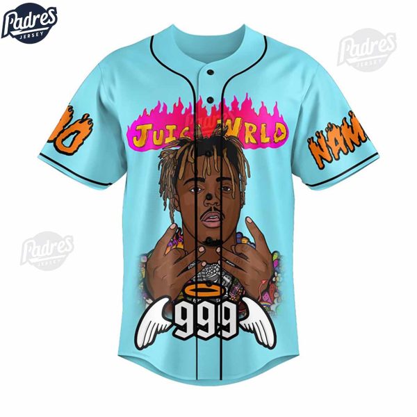 Personalized Juice Wrld Baseball Jersey 3