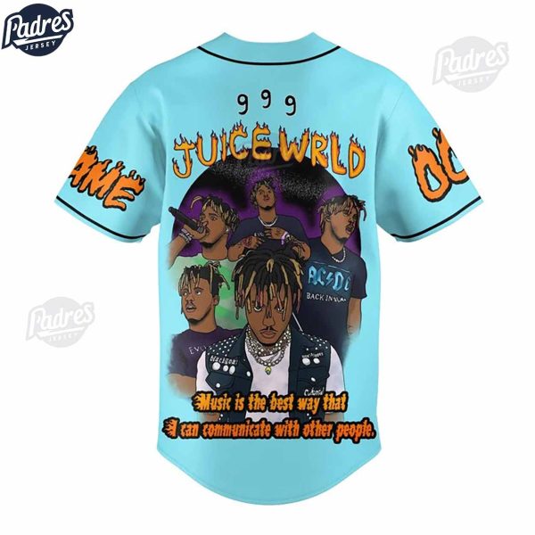 Personalized Juice Wrld Baseball Jersey 4