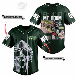 Personalized MF DOOM Baseball Jersey Shirt 1
