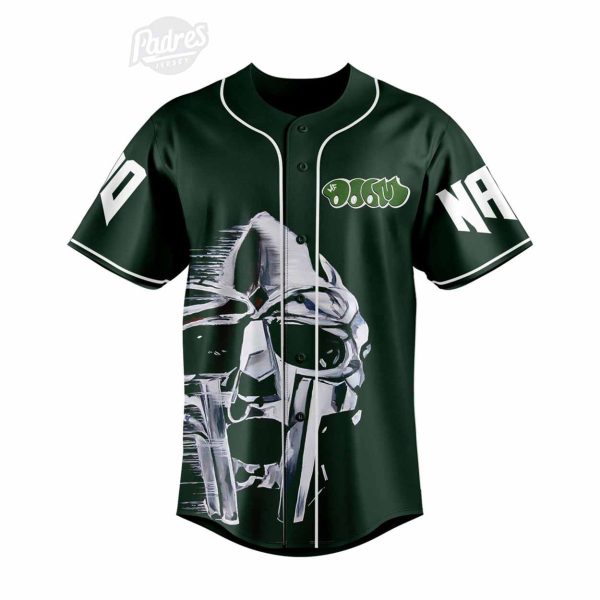 Personalized MF DOOM Baseball Jersey Shirt 2