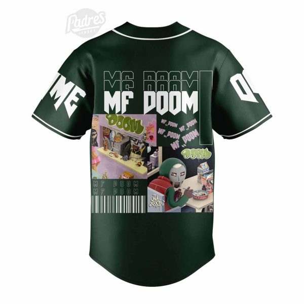 Personalized MF DOOM Baseball Jersey Shirt 3