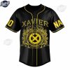 Personalized X Men Xavier Baseball Jersey 2