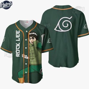 Rock Lee Naruto Baseball Jersey