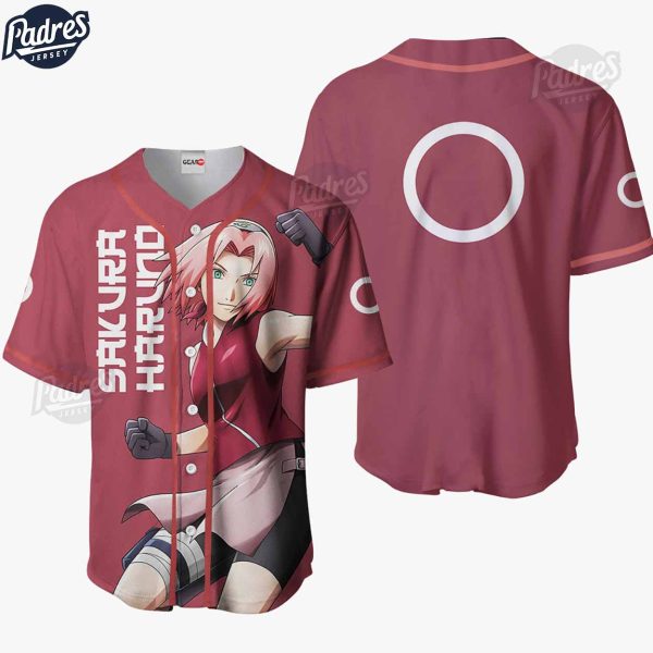 Sakura Haruno Baseball Jersey