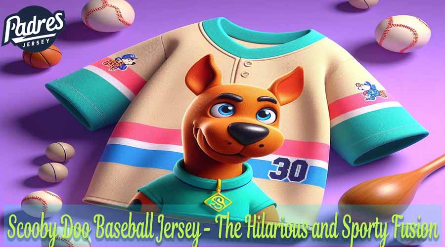 Scooby Doo Baseball Jersey The Hilarious and Sporty Fusion