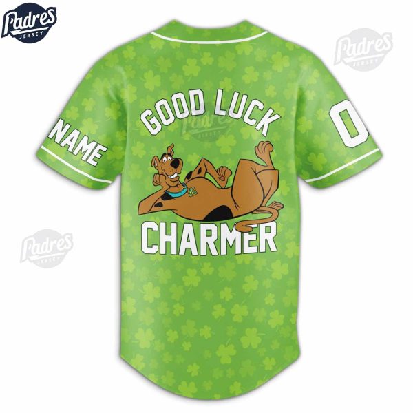 Scooby Doo Kiss Me im irish St patricks Day Custom Baseball Jersey 3