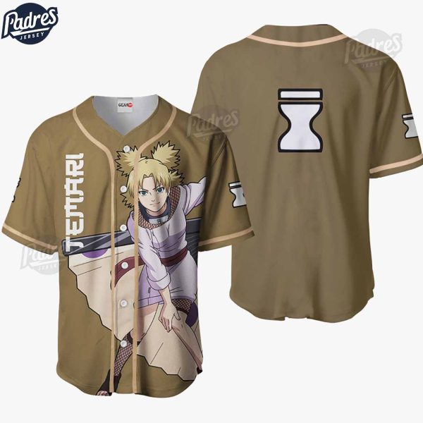 Temari Naruto Baseball Jersey