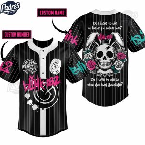 Blink-182 Do I Have To Die To Hear You Miss Me Custom Baseball Jersey Shirt