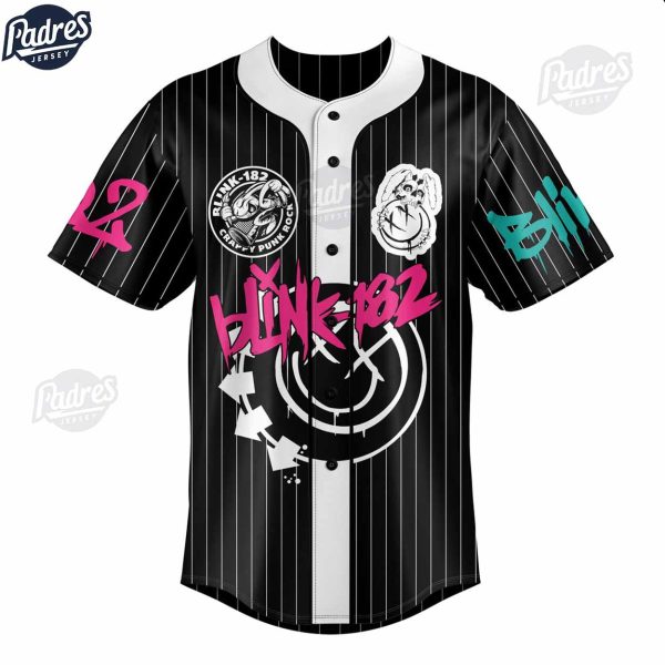 Blink 182 Do I Have To Die To Hear You Miss Me Custom Baseball Jersey Shirt 2