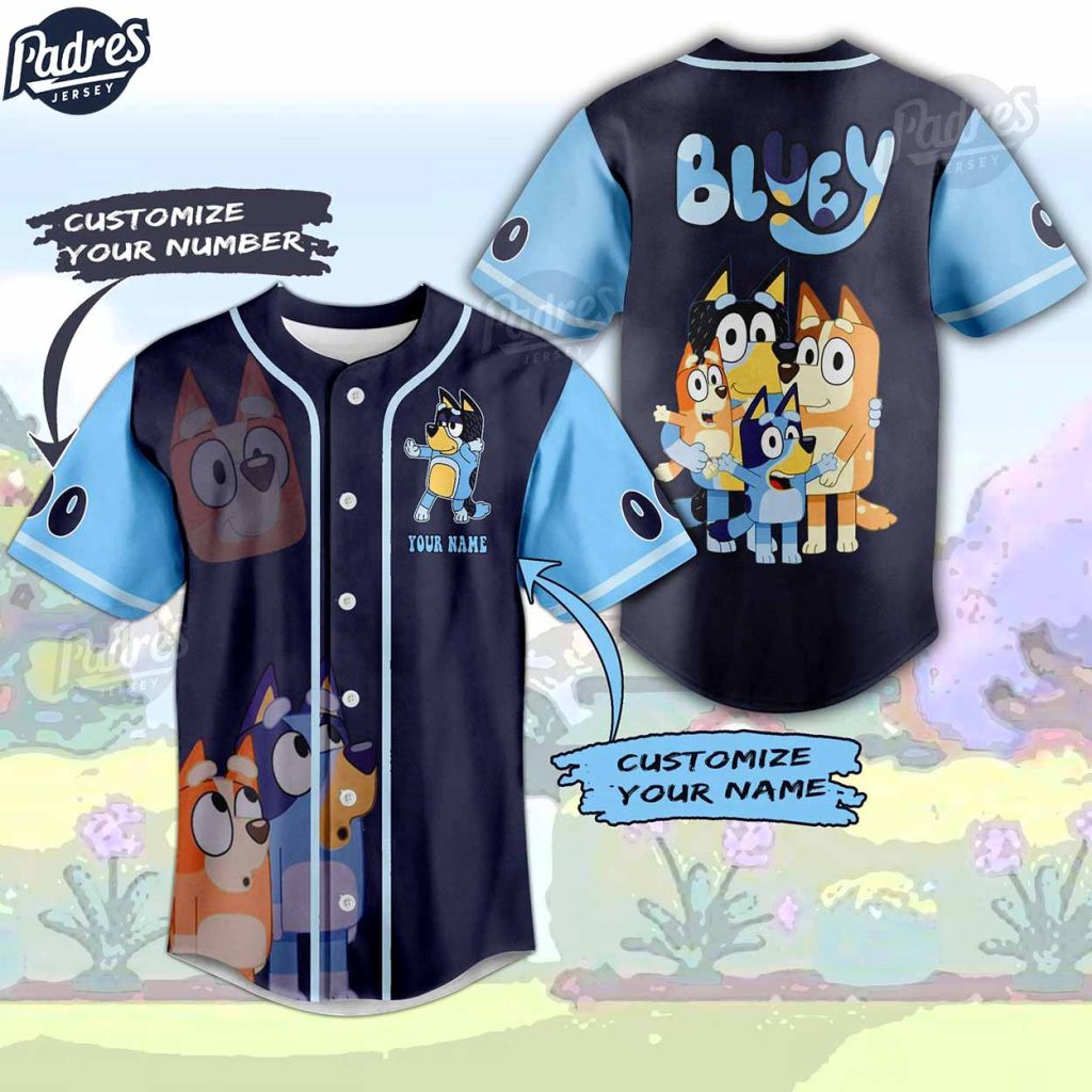 Bluey Family 2024 Baseball Jersey