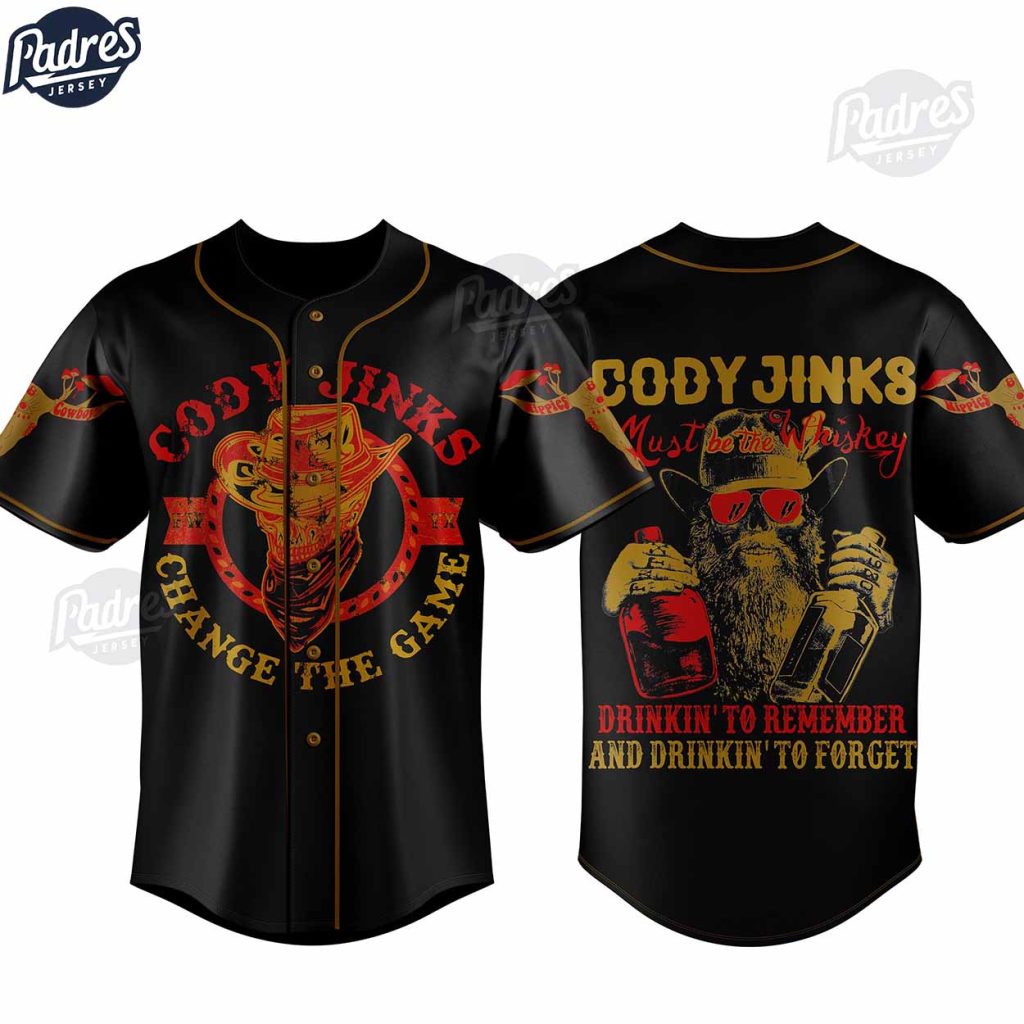 Cody Jinks Singer Baseball Jersey Shirt