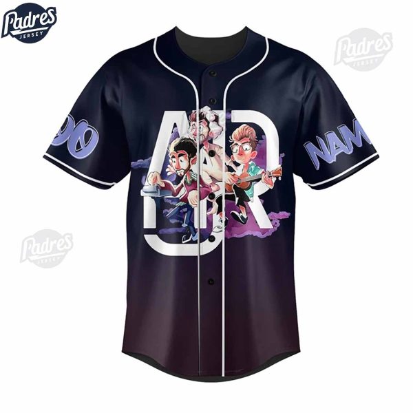 Custom Ajr The Maybe Man Tour 2024 Music Baseball Jersey 2