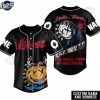 Custom Blink 182 Jason Voorhees Halloween Baseball Jersey 2