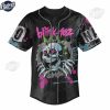 Custom Blink 182 Six Arrow Skull Baseball Jersey 3