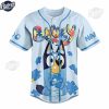 Custom Bluey Autism Baseball Jersey For Kid 2