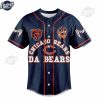 Custom Chicago Bears Monsters Of The Midway Baseball Jersey 2