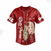 Custom Christmas Dolly Parton Baseball Jersey 2