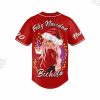 Custom Christmas Karol G Baseball Jersey 3