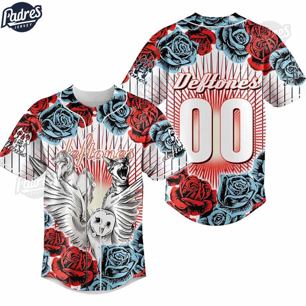 Custom Deftones Band Baseball Jersey