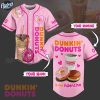 Custom Dunkin Donuts Is My Valentine Baseball Jersey 1