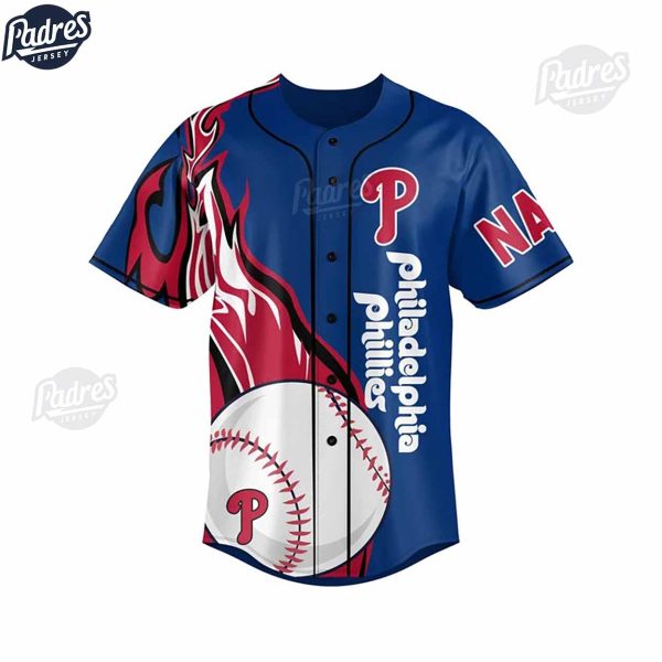 Custom MLB Philadelphia Phillies 2024 Baseball Jersey 2